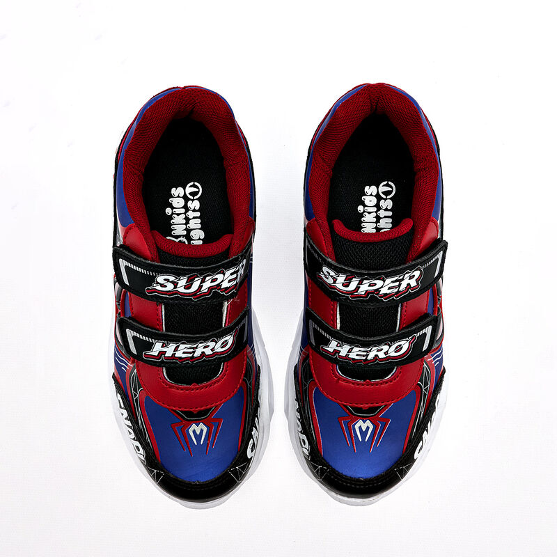 On Kids tenis para ni&ntilde;o  rojo azul negro cod 14... image number null
