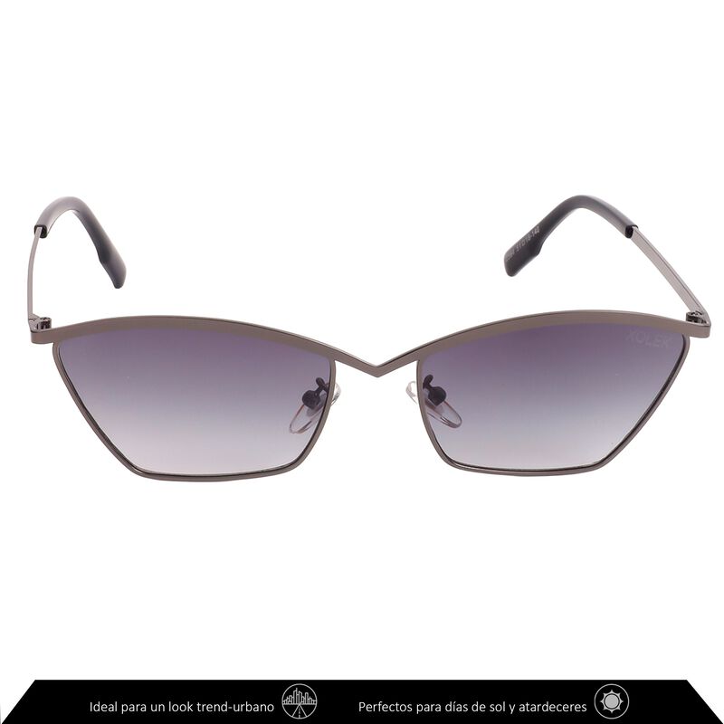 Lentes De Sol Xolek 130 Met&aacute;lico Moda Uv400 image number null