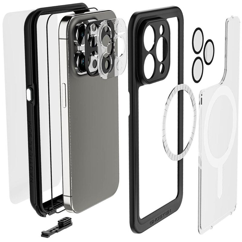 Funda GHOSTEK Nautical para iPhone 15 PRO Trans... image number null