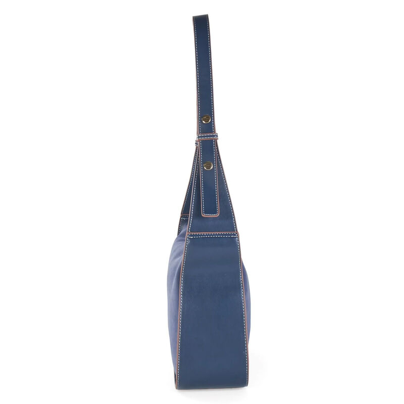 Bolso Cloe Baguette Atemporal Color Azul  Rblci... image number null
