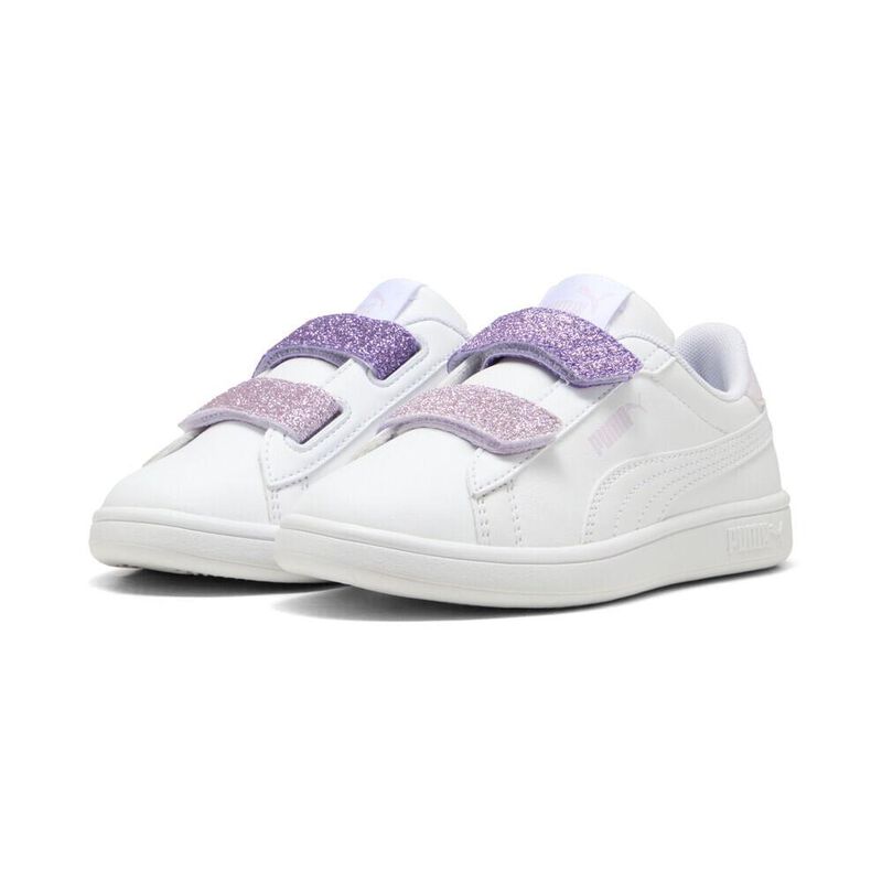 Tenis Puma Smash 3.0 L Glitter Velcro para Ni&ntilde;a... image number null
