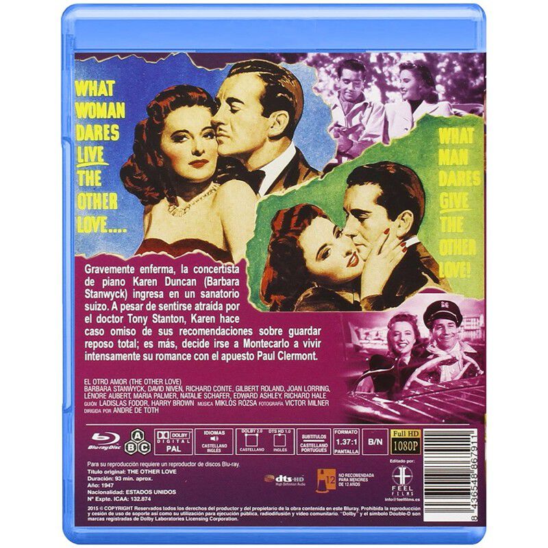 El Otro Amor  (blu-ray) 1947 The Other Love image number null