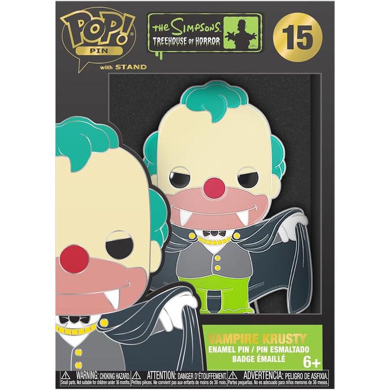 Vampire Krusty, Funko Pop! Pin: The Simpsons Tr... image number null