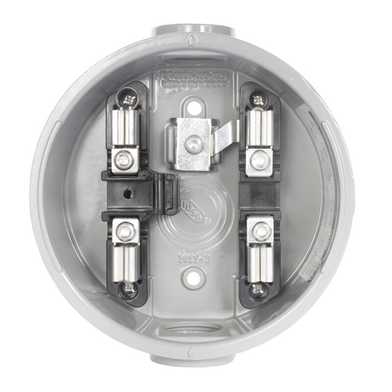 Base para medidor 4 aluminio espec IUSA image number null