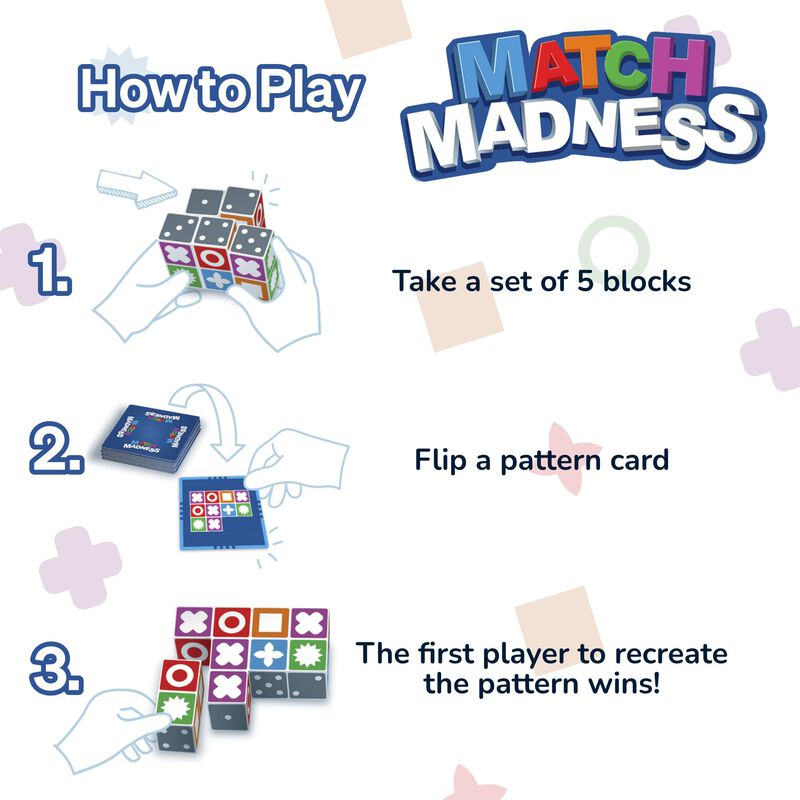 Juego De Mesa Foxmind Match Madness Dual Mode R... image number null