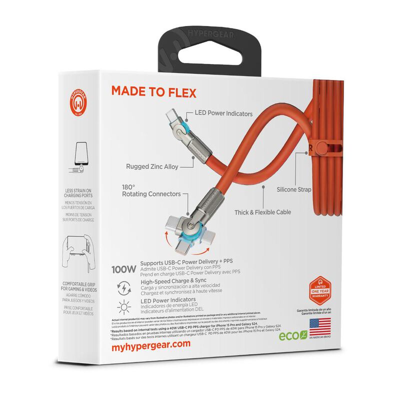 Hypergear Cable Tipo C 1.8m Carga R&aacute;pida Y Dura... image number null