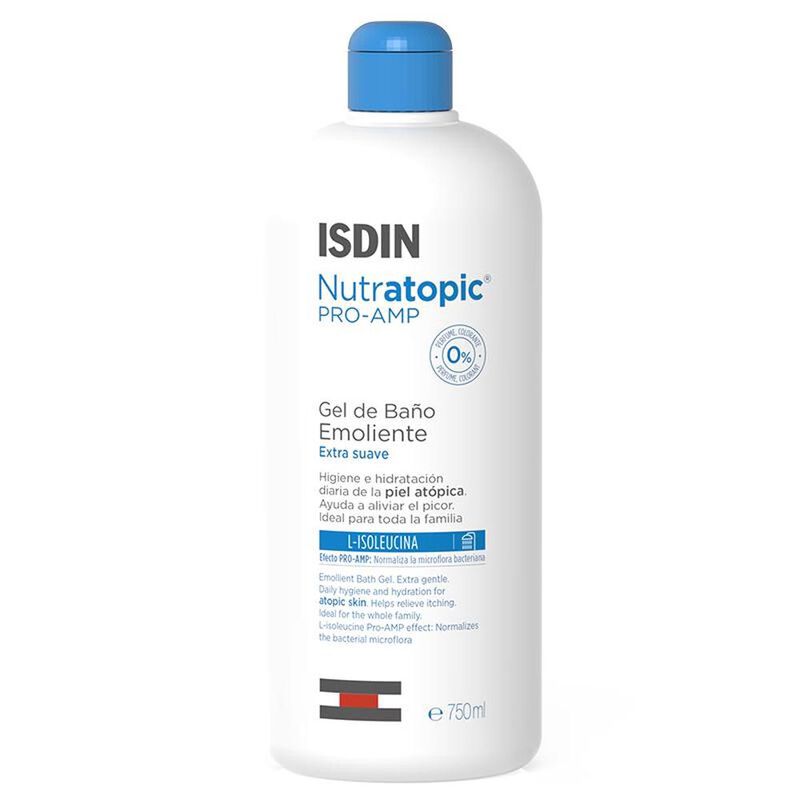 Gel De Ba&ntilde;o Emoliente Isdin Nutratopic Para Pie... image number null