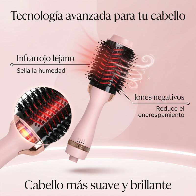 Cepillo Secador Infrarrojo Ionico Karma Beauty ... image number null