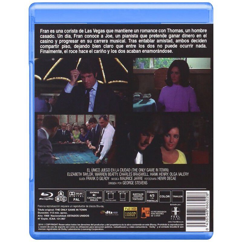 El &Uacute;nico Juego En La Ciudad (blu-ray) image number null