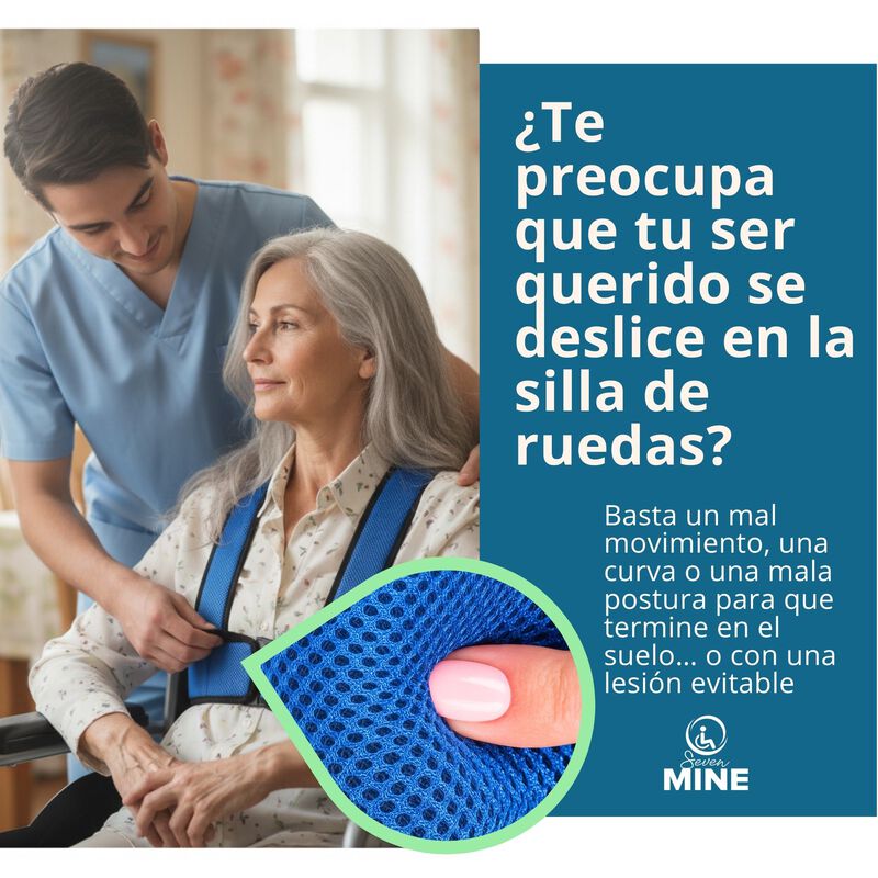 Arn&eacute;s de Seguridad para Silla de Ruedas | Cintu... image number null