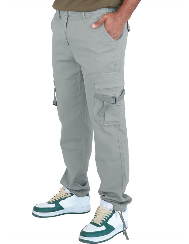 Pantal&oacute;n Caballero Tipo Cargo Turquesa Roosevel... image number null