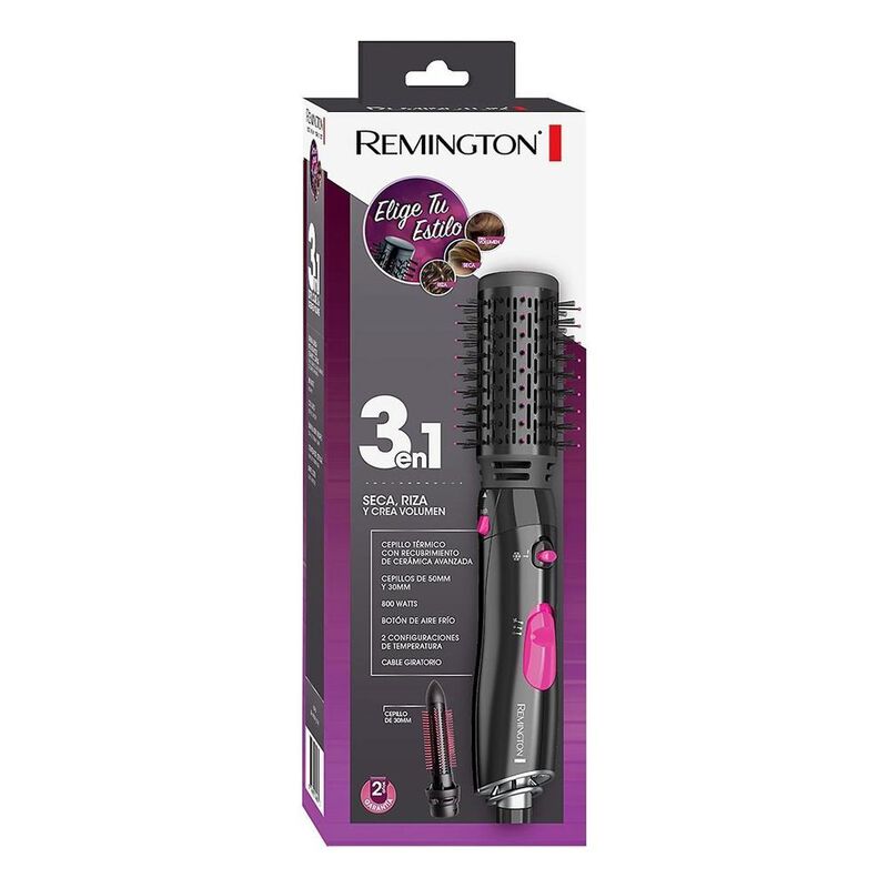 Cepillo De Aire Remington As7051, Seca, Riza Y ... image number null