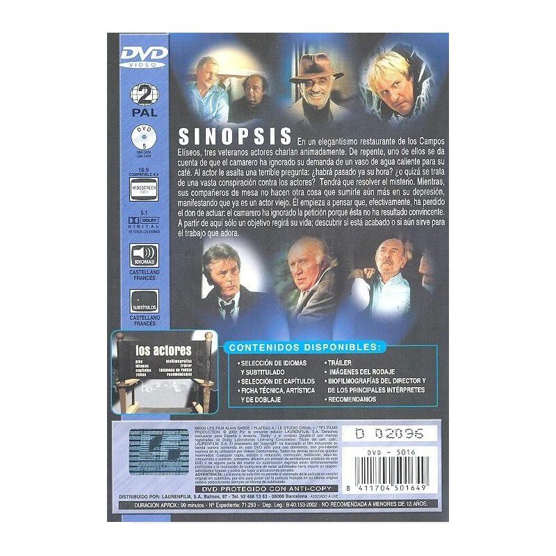 Los Actores [DVD] (2000) Les Acteurs image number null