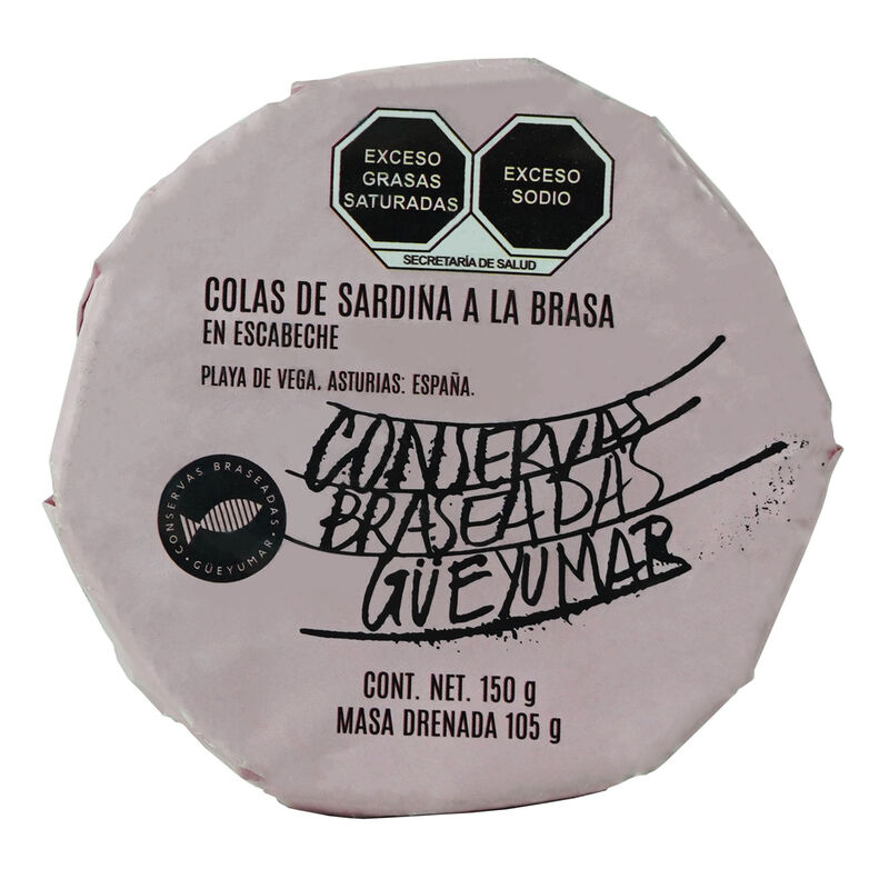 Cola Sardina Escabeche a la Brasa 150 ml image number null