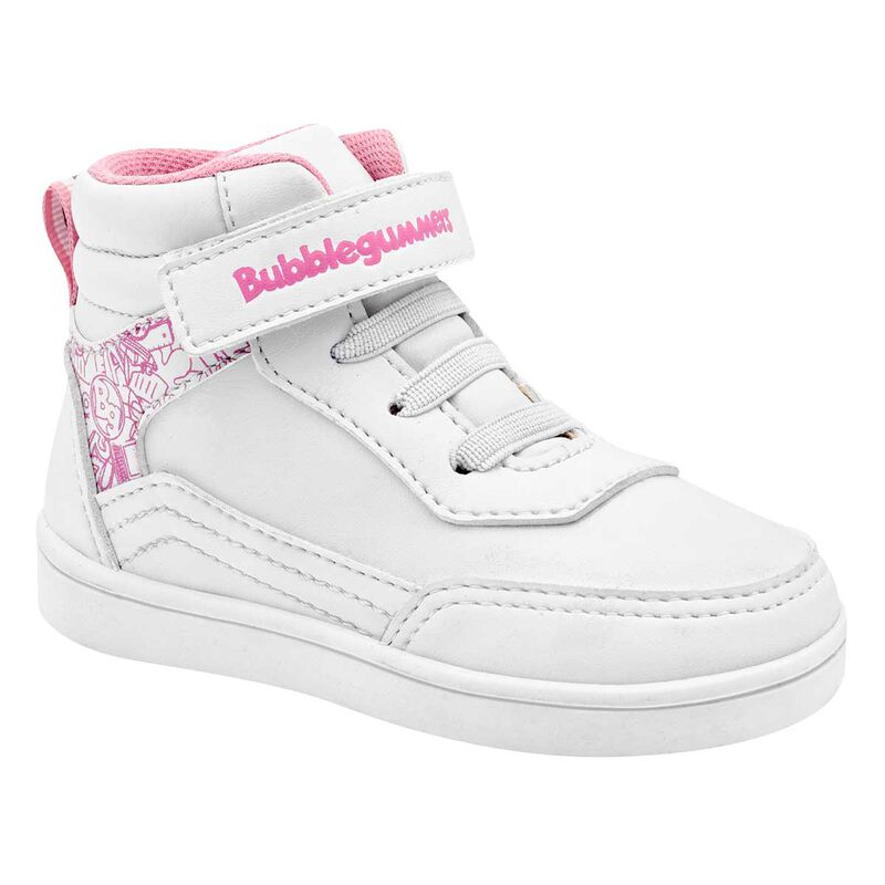 Bubble Gummers Tenis Para Ni&ntilde;a Blanco Rosa Cod ... image number null