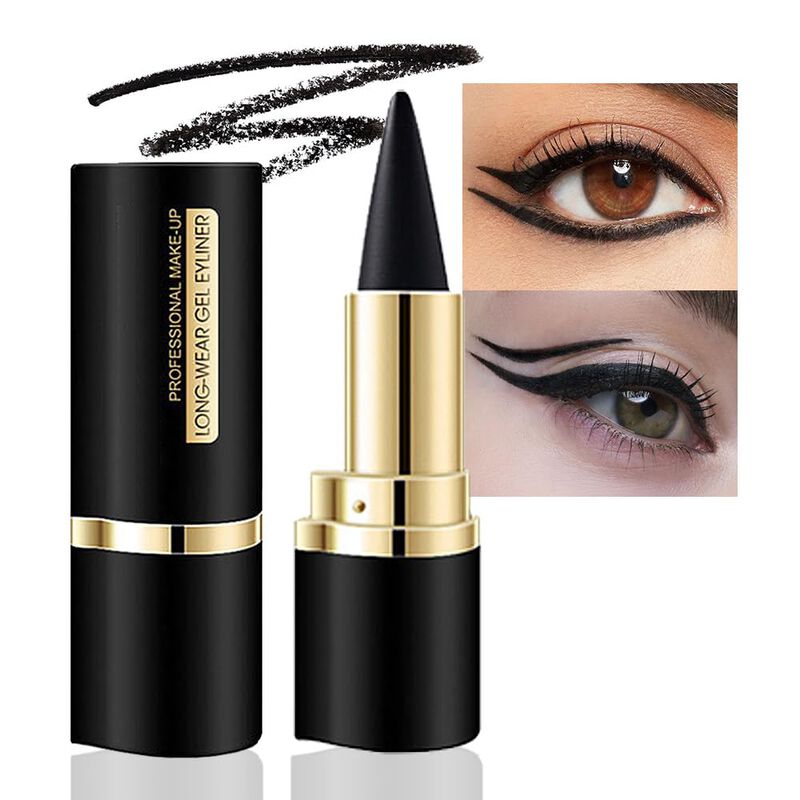 L&aacute;piz Delineador De Ojos En Gel Kaely Black, Im... image number null