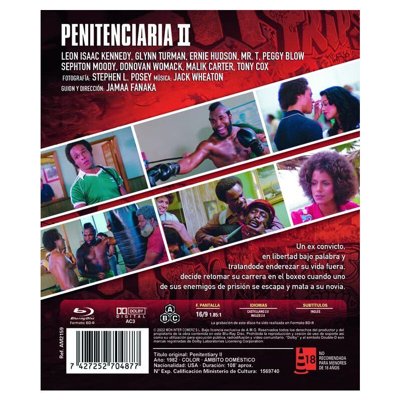 Penitenciar&iacute;a 2 (blu-ray) (bd-r) (penitenciar&iacute;a... image number null