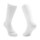 Fruit of the Loom 3 Pares de Calcetas para Niña, Color Blanco ,Talla Mediana, Sin felpa