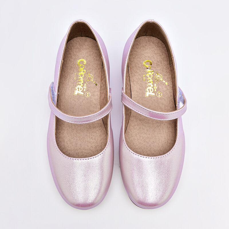 Caramel Zapato para ceremonia Rosa Para Ni&ntilde;a image number null