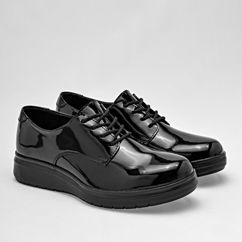 Green Love Zapatos para mujer negro charol image number null