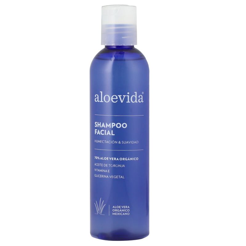 Aloevida Shampoo Facial 70% Aloe Vera Org&aacute;nico ... image number null