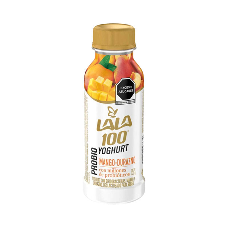 YOG LALA 100 BEB MANGO DURAZNO 220ML image number null
