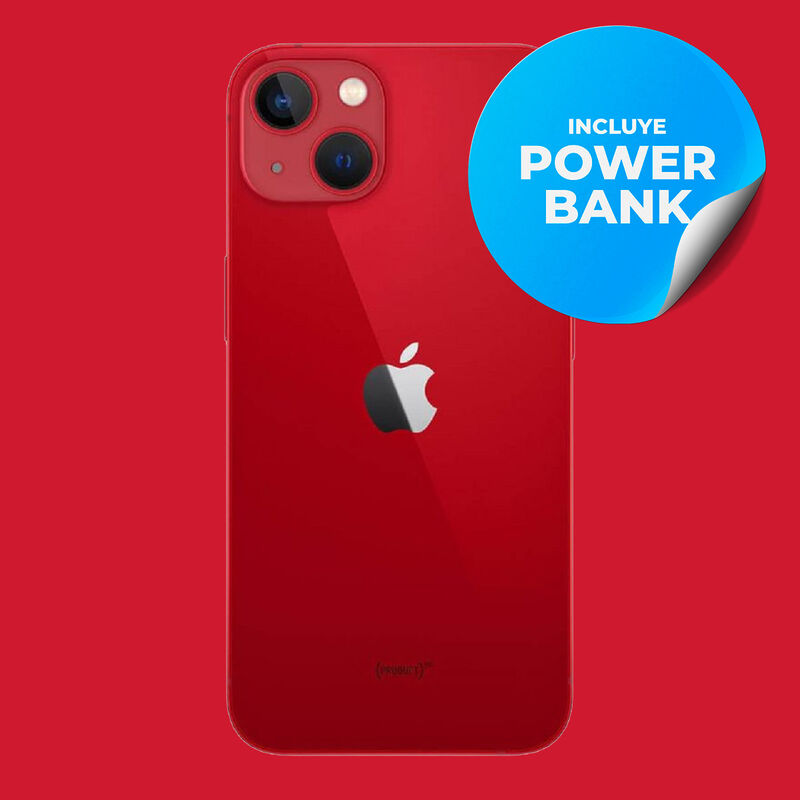 Iphone 13 Reacondicionado 128Gb Rojo + Power Ba... image number null