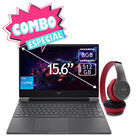 Combo Laptop Hp Victus Gaming 15.6" NVIDIA RTX3050 Ci5 512Gb 8Gb Ram Plata 15-fa2013dx + Audifonos Bluetooth