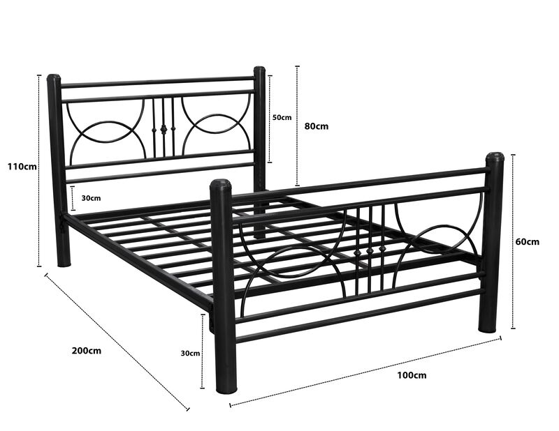 Cama Olimpica Individual Chocolate image number null