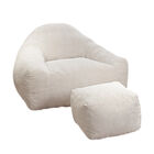 Sill&oacute;n Espuma Alta densidad LIKKA White 1 plaza JAPANDI