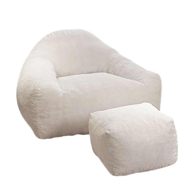 Sill&oacute;n Espuma Alta densidad LIKKA White 1 plaza... image number null