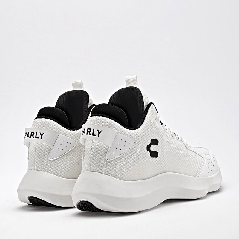 Charly Tenis deportivo para hombre blanco, basq... image number null