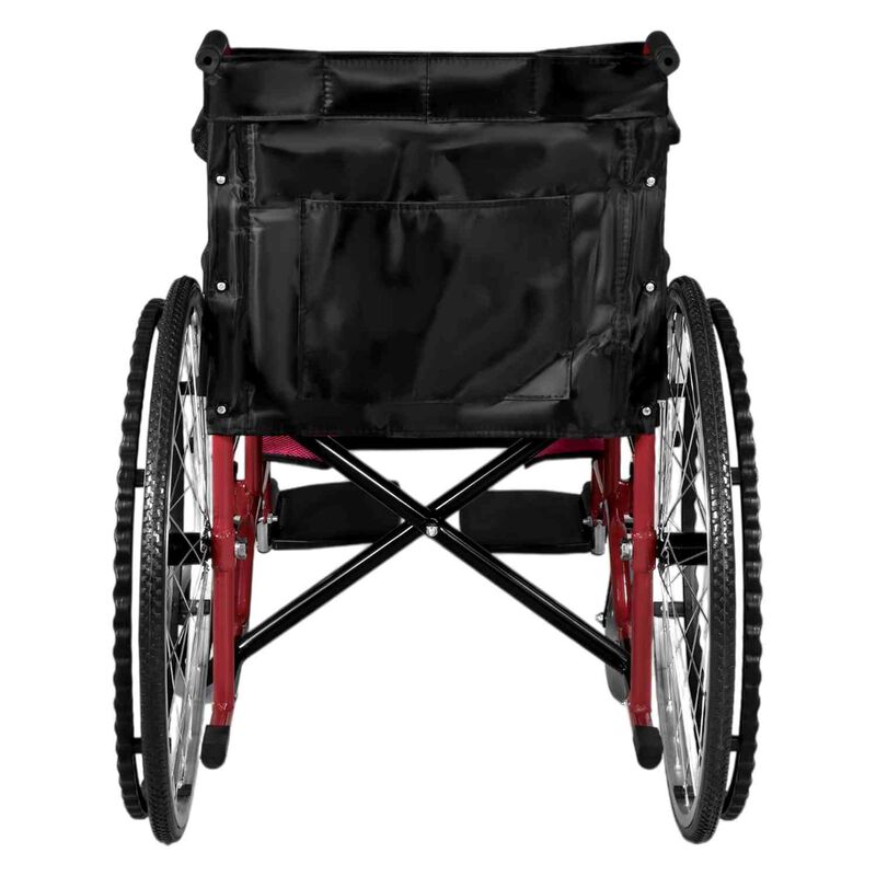 Silla De Ruedas Ligera 23 Pulgadas Plegable Alu... image number null