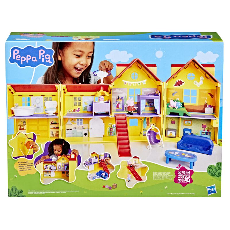Playset Peppa Pig La Gran Casa Familiar De Pepp... image number null