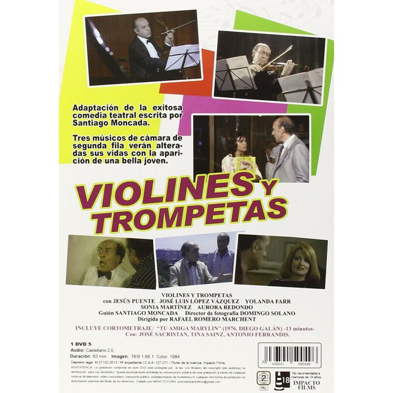 Violines y trompetas [DVD] (1984) image number null