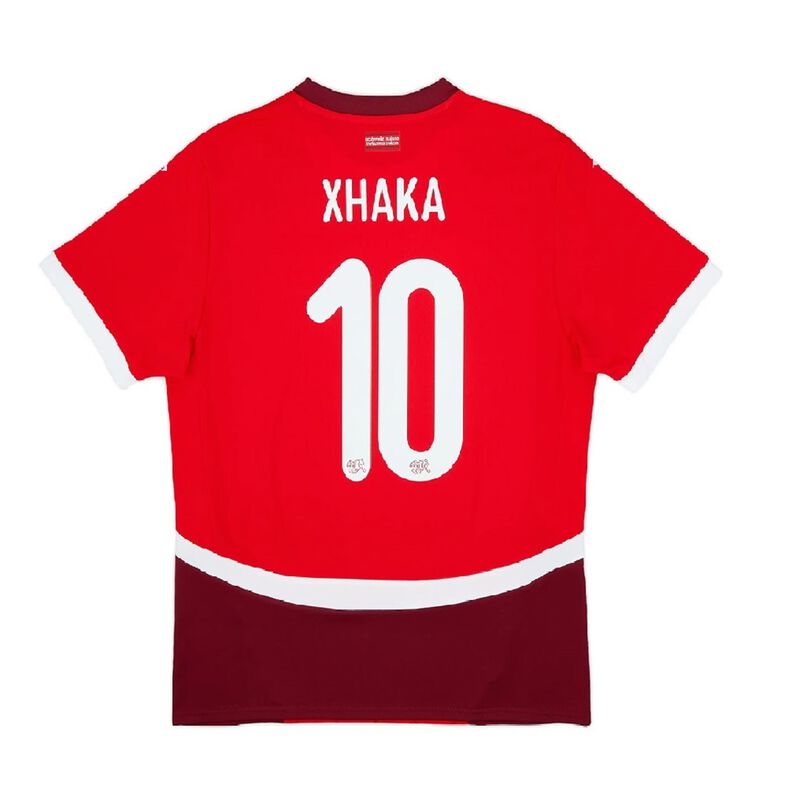 Increible! Jersey Xhaka 10 Suiza 2025 Local Roj... image number null