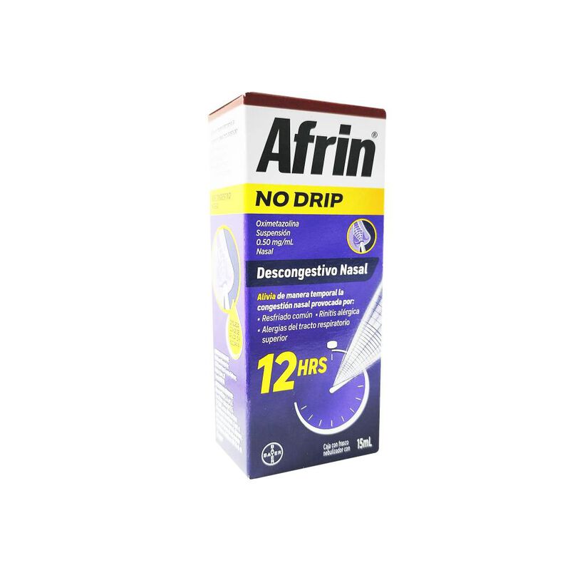 Afrin No Drip Descongestivo Nasal 50mg 15ml image number null