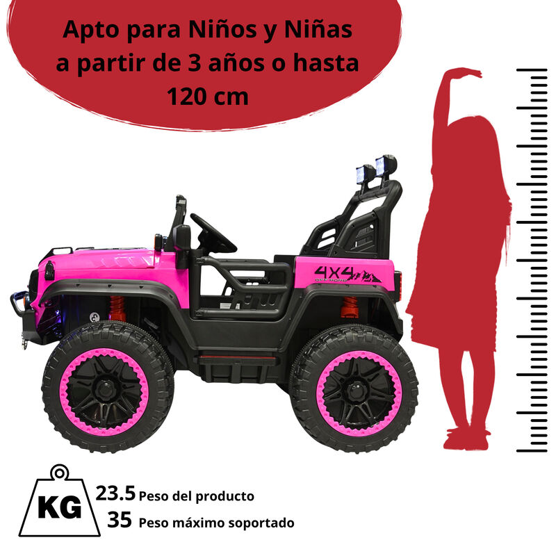 Montable Electrico Camioneta 4x4 para Ni&ntilde;os Blu... image number null