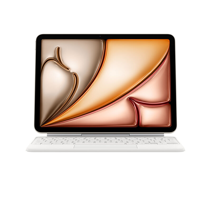 Magic Keyboard Apple Ipad Air 11" M3 Blanco Esp... image number null