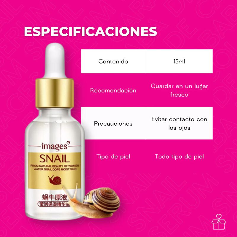 Pack 3 S&eacute;rum Esencia de Caracol Anti-edad Anti-... image number null