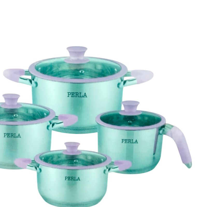 Bater&iacute;a de Cocina Perla T801A Almar 8 Piezas In... image number null