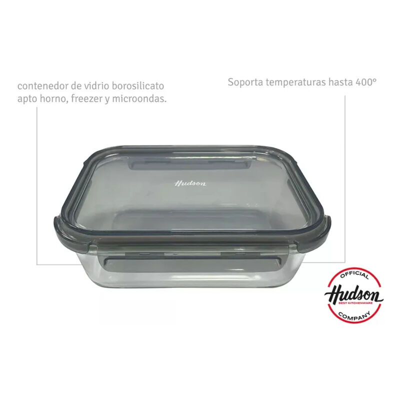 Tupper Contenedor De Vidrio Con Tapa Herm&eacute;tica ... image number null