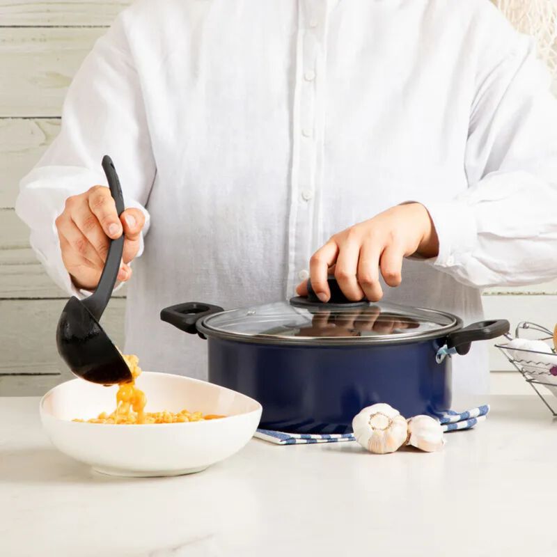 Bater&iacute;a  azul cl&aacute;sica 6 piezas marca ekco 18917... image number null