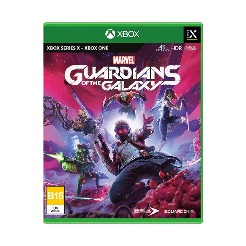 Xbox One Juego Marvel Guardians of the Galaxy image number null