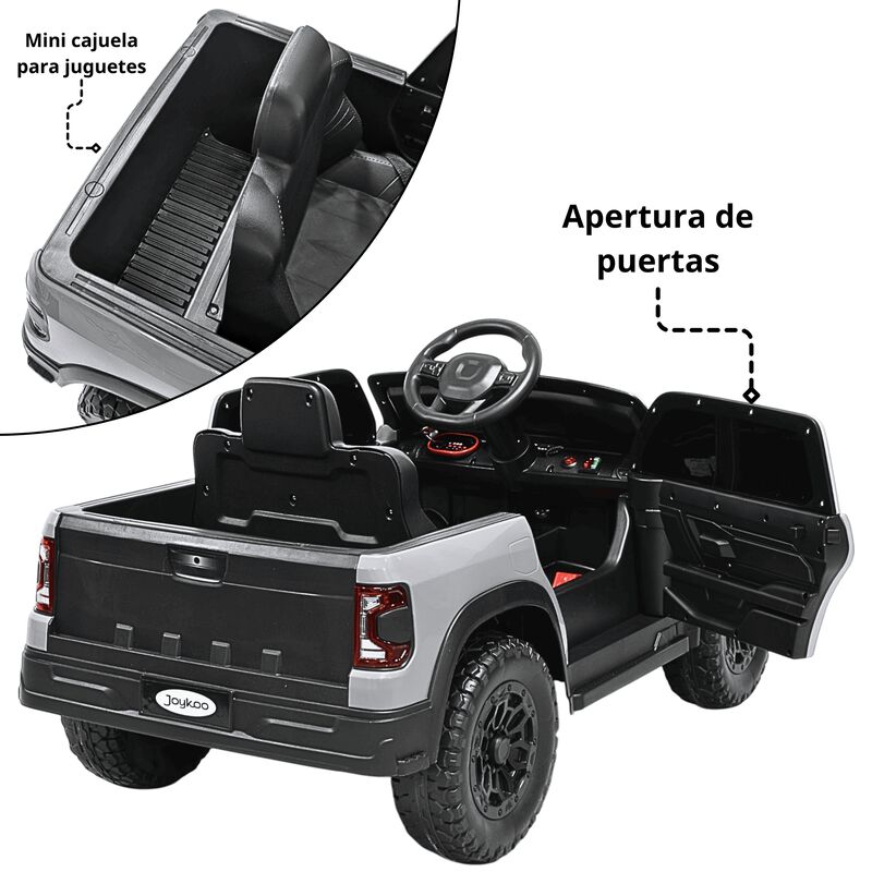 Camioneta El&eacute;ctrica Montable Para Ni&ntilde;os 12v Con... image number null