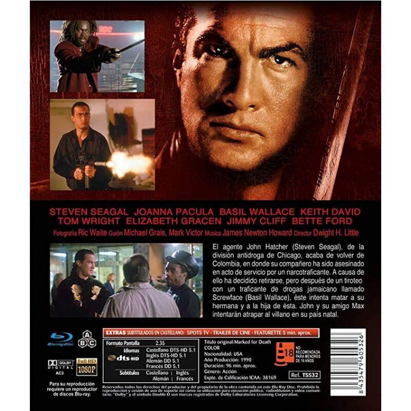 Se&ntilde;alado Por La Muerte [blu-ray] (1990) image number null