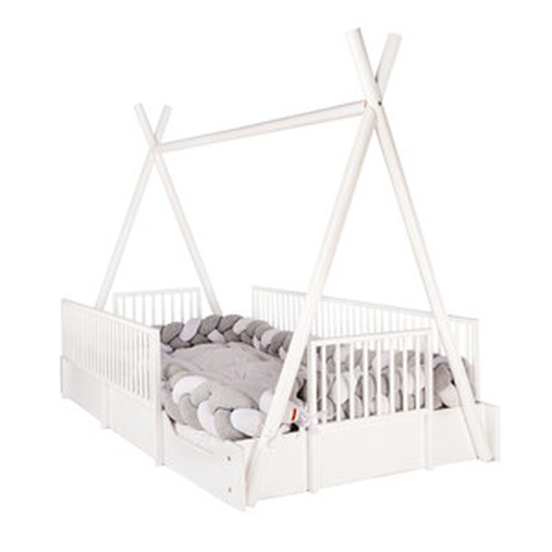 Cama Infantil Tipi Estilo Montessori Duduk - Bl... image number null