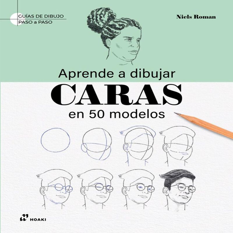 Aprende A Dibujar Caras En 50 Modelos, De Niels... image number null