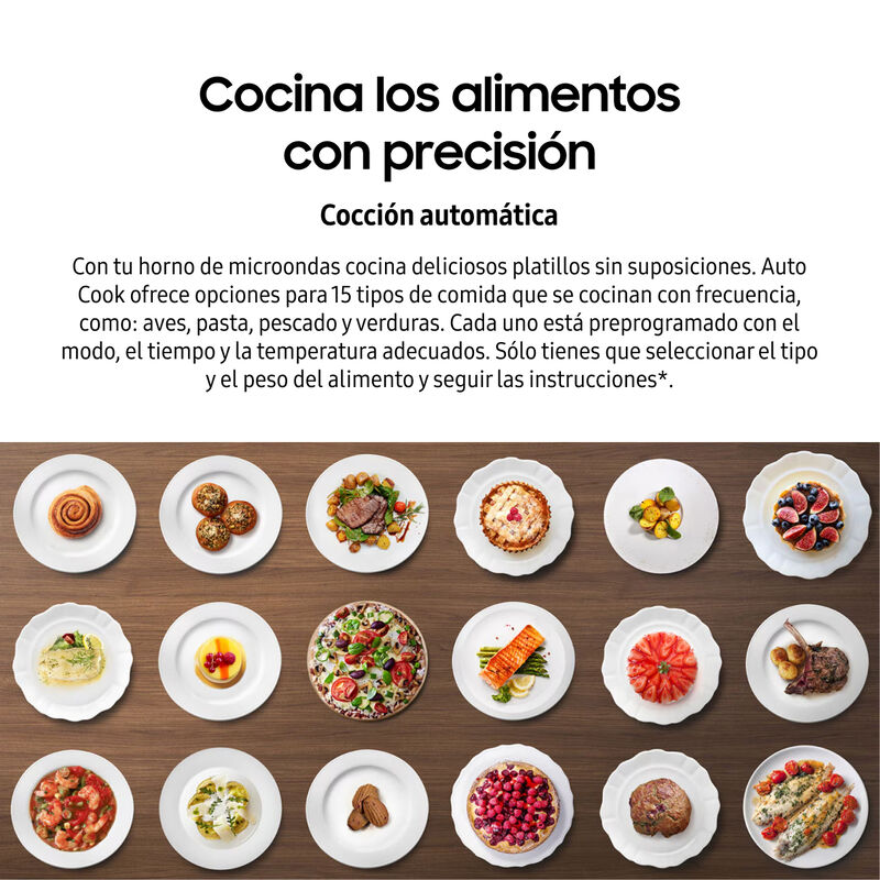 Horno De Microondas Samsung 1.1 Pies (32 L) Pow... image number null