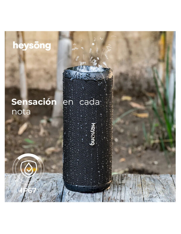 Bocina Bluetooth Heysong Xtrem Ipx7 Tws 15h image number null